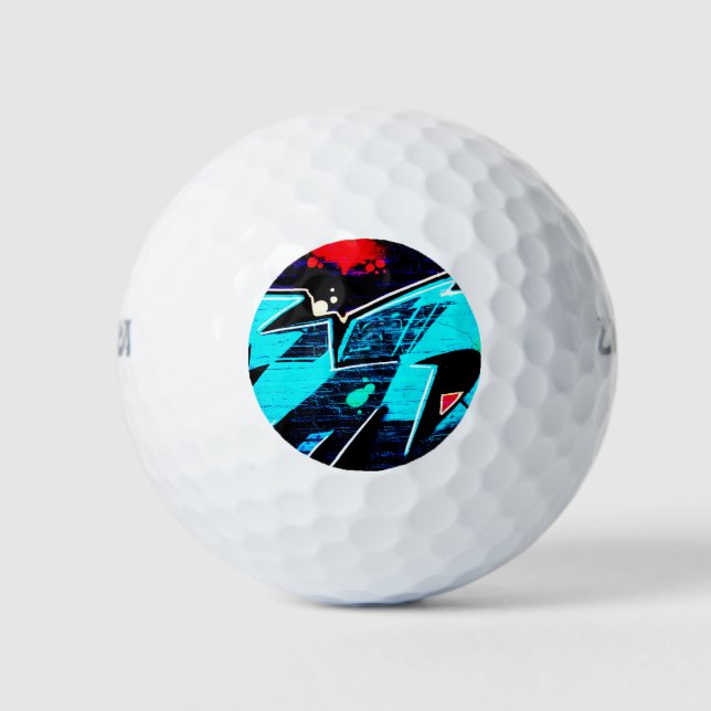 Graffiti 14 wu gbcna golf balls (Front)