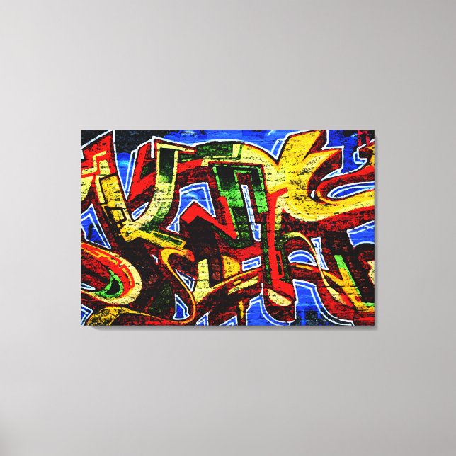 Graffiti 17 36x24 (90x60cm) waccnm canvas print (Front)