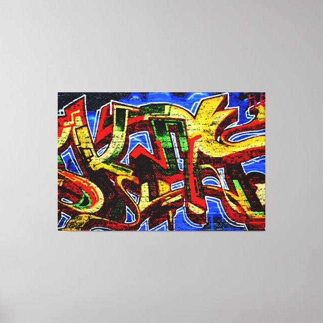 Graffiti 17 60x40 (150x100cm) waccna canvas print (Front)
