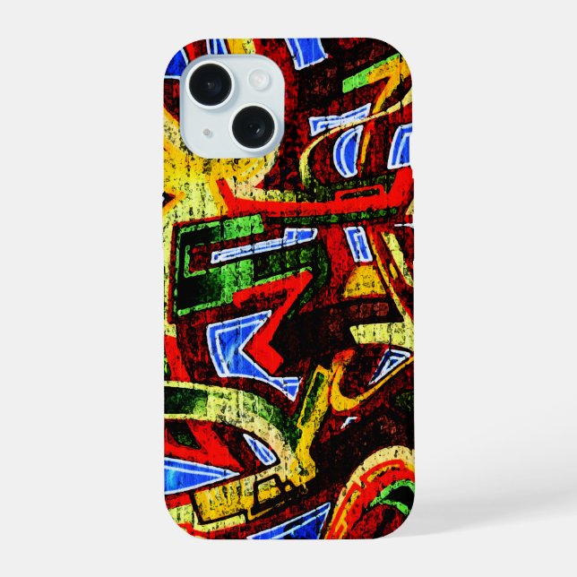 Graffiti 17 iphm iPhone 15 case (Back)