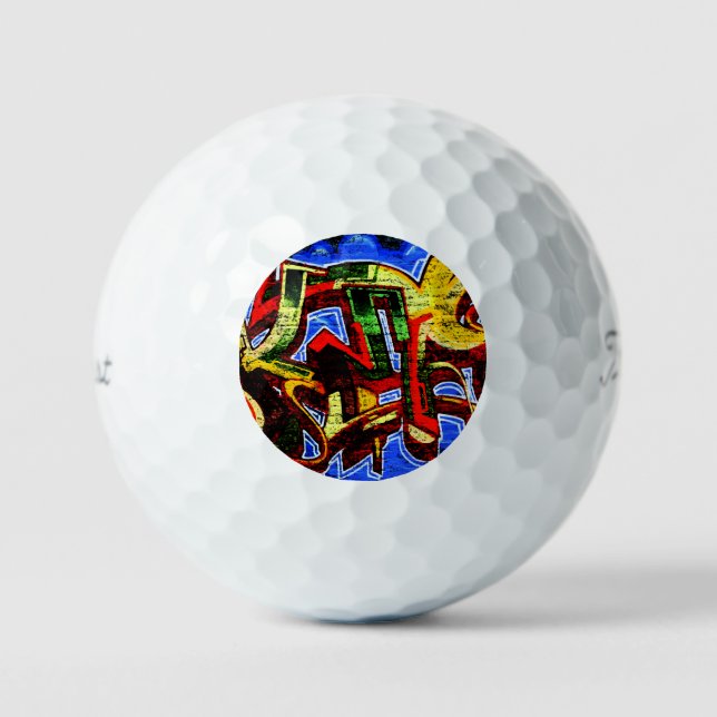 Graffiti 17 tpv1 gbcna golf balls (Front)