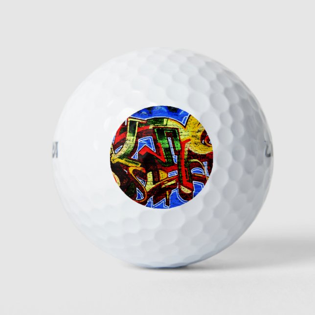 Graffiti 17 wu gbcna golf balls (Front)