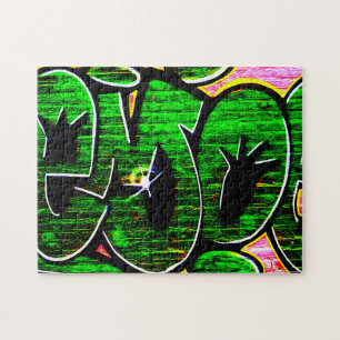 Graffiti 18 11x14 252pc jpcnm jigsaw puzzle
