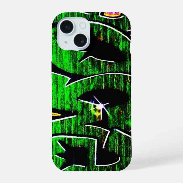 Graffiti 18 iphcnm iPhone 15 case (Back)