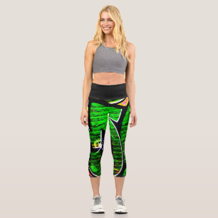 Graffiti 18 lecapcn capri leggings