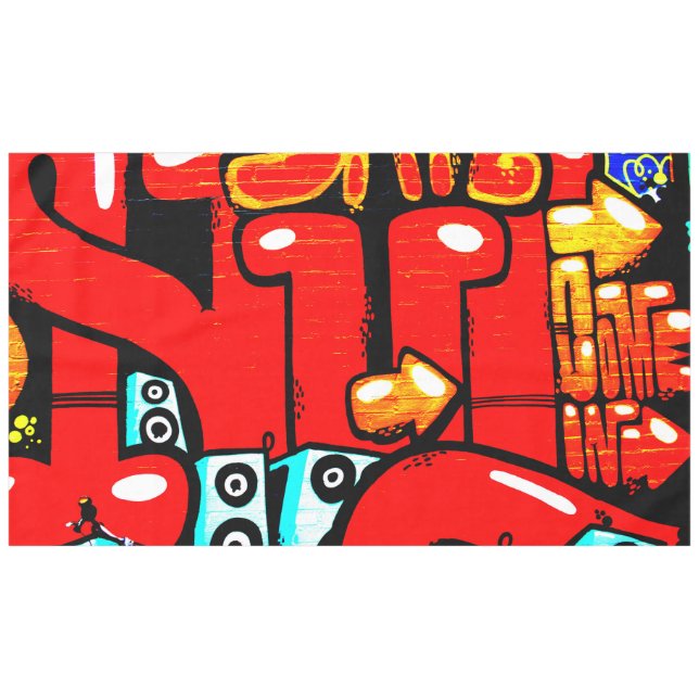 Graffiti 19 60x104 tccnm tablecloth (Front (Horizontal))