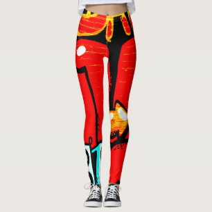 Graffiti 19 lecn leggings