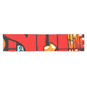 Graffiti 19 trcnm short table runner
