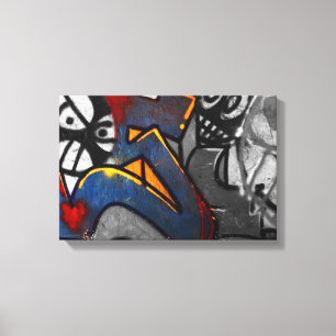 Graffiti 1 16.50x11 (41.25x27.5cm) waccn canvas print