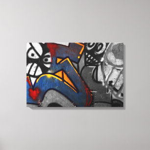 Graffiti 1 24x16 (60x40cm) waccn canvas print