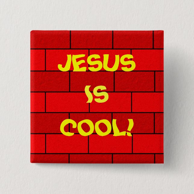 GRAFFITI 2 INCH SQUARE BUTTON (Front)