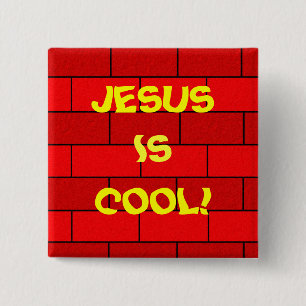 GRAFFITI 2 INCH SQUARE BUTTON