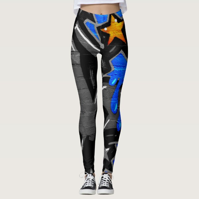 Graffiti 3 lecna leggings (Front)