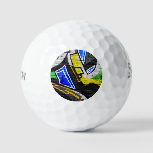 Graffiti 6 ssf gbcnm golf balls (Front)