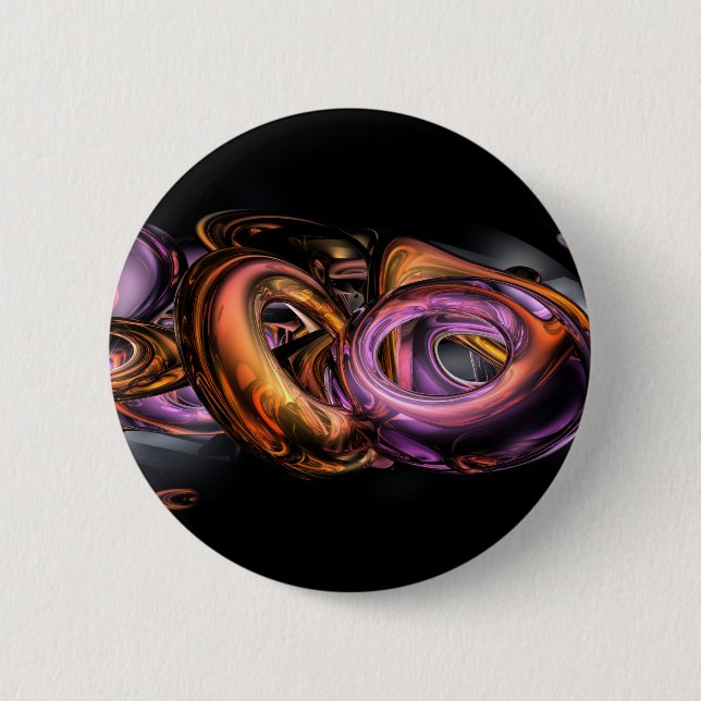 Graffiti Abstract 2 Inch Round Button (Front)