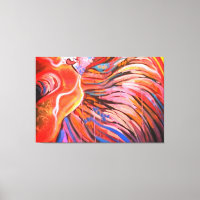 "GRAFFITI ABSTRACT BLUE ORANGE ART"