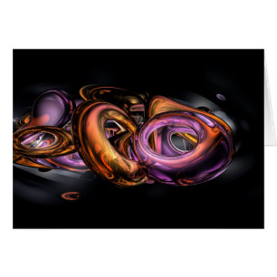 Graffiti Abstract Card
