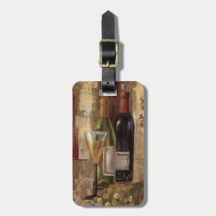 Graffiti and Wine Luggage Tag