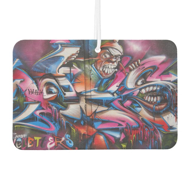 Graffiti Art Air Freshener (Front)