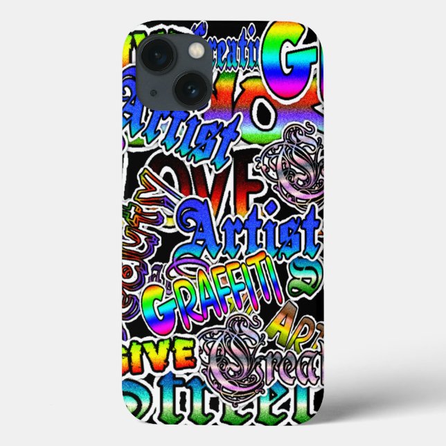Graffiti Art "artiste" Termes Coque (Verso)