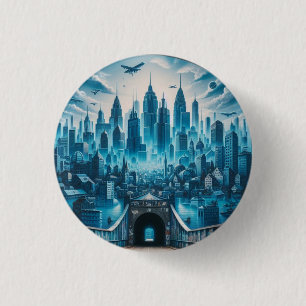 Graffiti Art Badge 1 Inch Round Button