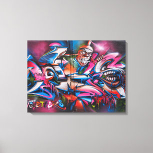 Graffiti Art Canvas Print