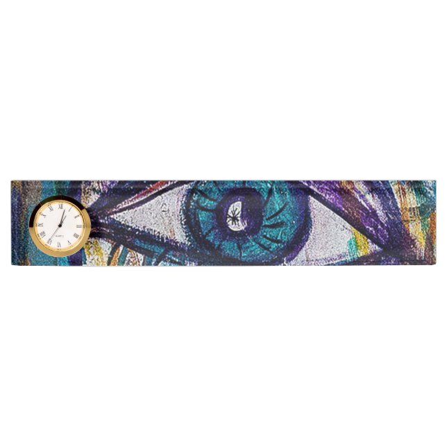 Graffiti Art Eye Nameplate (Front)
