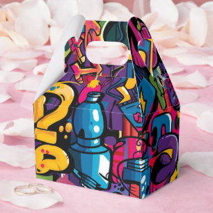 Graffiti Art Favor Box