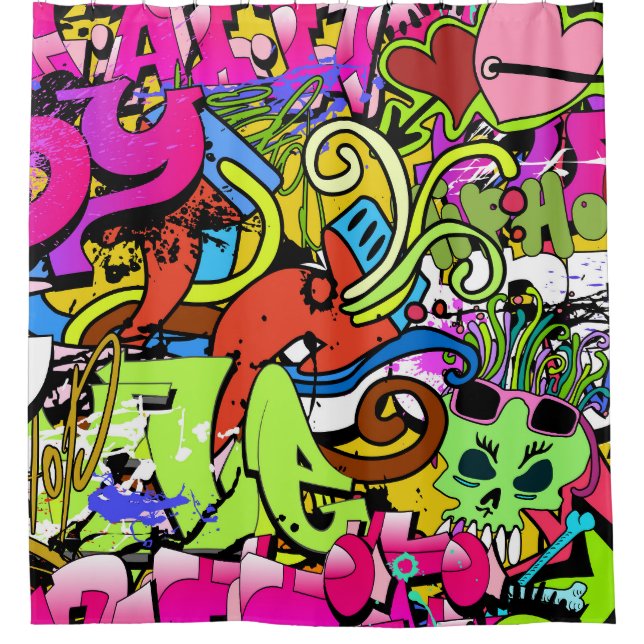 Graffiti Art: Hip-Hop Style Background (Front)