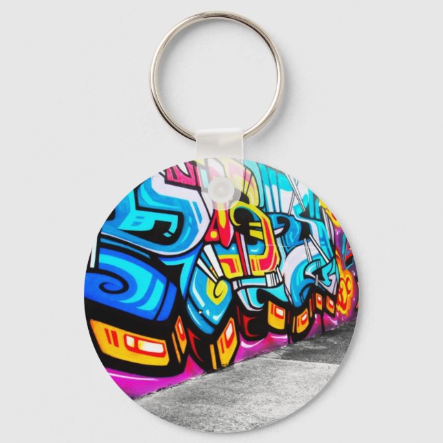 graffiti art keychain (Front)