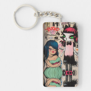 Graffiti Art Keychain