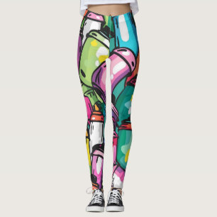 Graffiti Art Leggings
