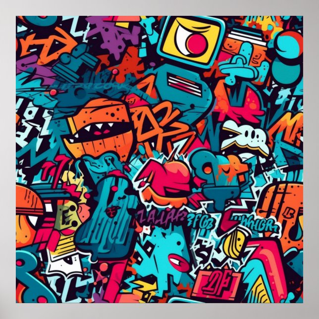 Graffiti Art Poster (Front)