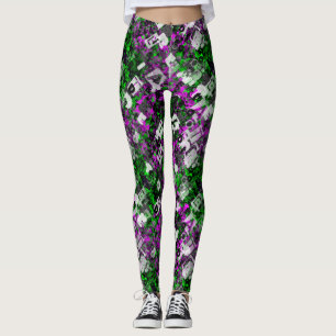 Graffiti Artist Paint Splash Splattered Edgy Rebel Leggings