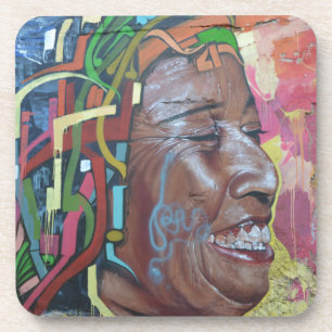 Graffiti Artwork Face Coaster