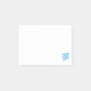 Graffiti Authentic Original Winner Grunge Splatter Post-it Notes