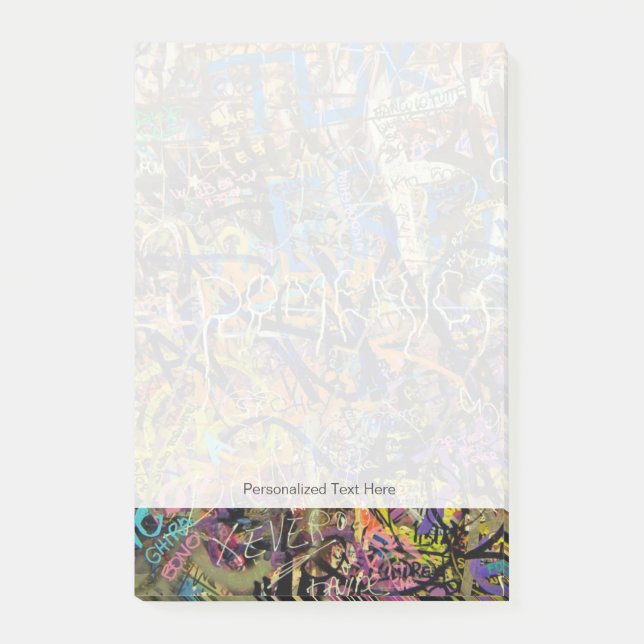 Graffiti Background Post-it Notes (Front)
