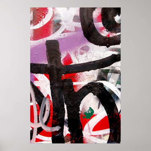 graffiti background poster (Front)