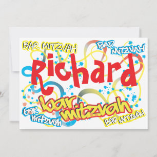 Graffiti Bar Mitzvah Thank you