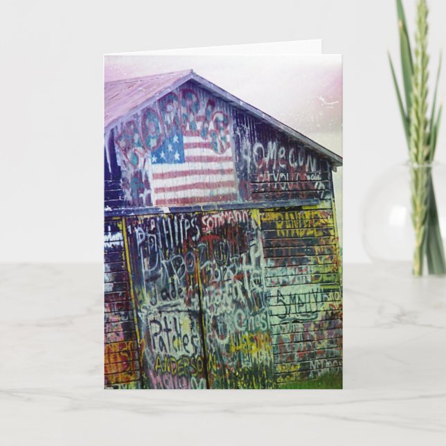 Graffiti Barn Card (Front)