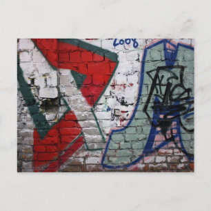Graffiti, Berlin, Germany Postcard