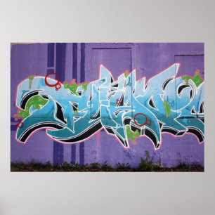 Graffiti, Berlin, Germany Poster