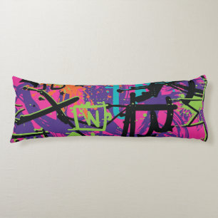 Graffiti Body Pillow