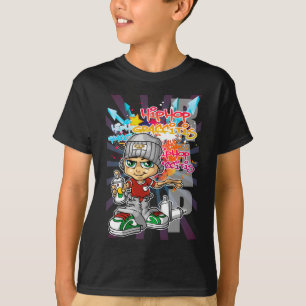 Graffiti boy and background T-Shirt
