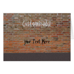 Graffiti Brick Wall Customizable