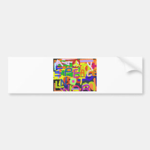 Graffiti Bumper Sticker