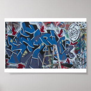 Graffiti by Sean *th' Blues* Poster