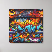 Graffiti Canvas Print