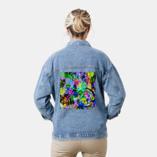 Graffiti Carnival 1 Denim Jacket
