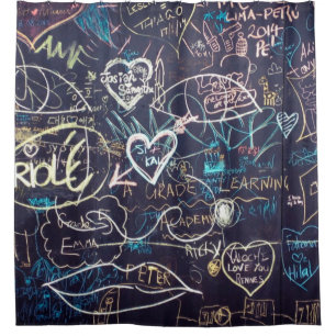Graffiti chalkboard blackboard love
